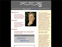 Tablet Screenshot of acustica.org